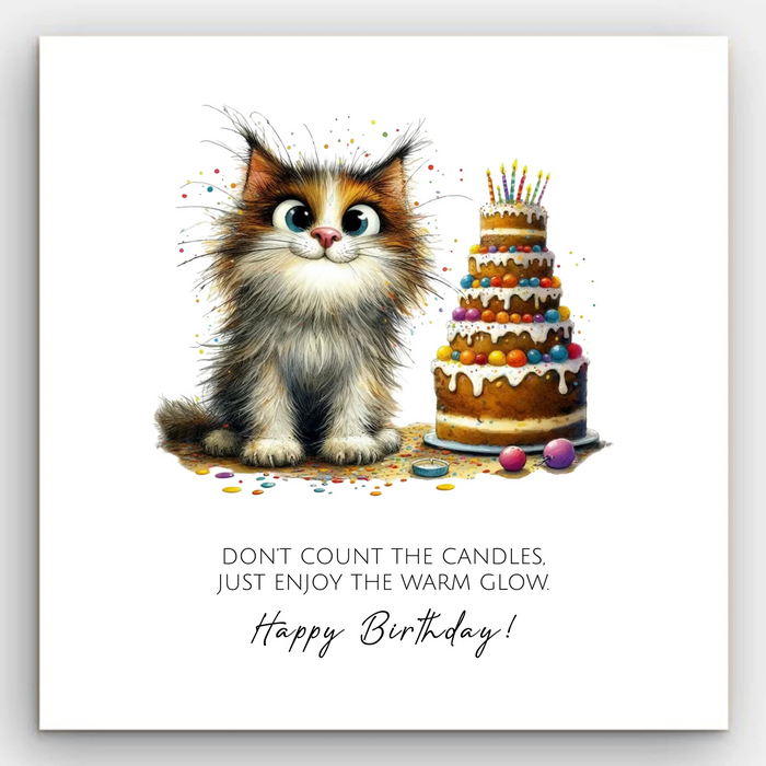 Happy Birthday - Warm Glow Card