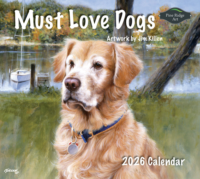 Calendar Pine Ridge 2026 - Must Love Dogs