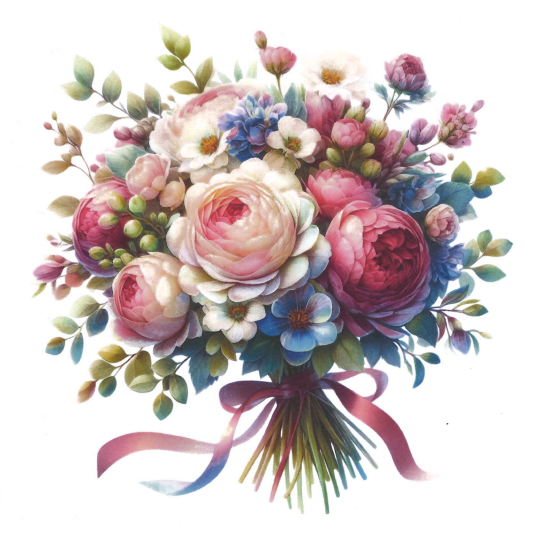 Bouquet Card