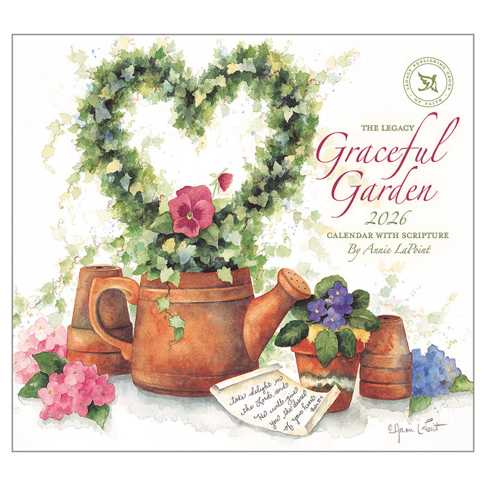 Calendar Legacy 2026 - Graceful Garden