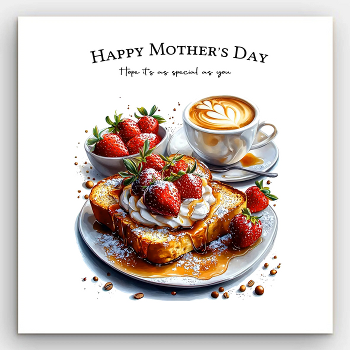 Mother's Day - Maple Toast Card