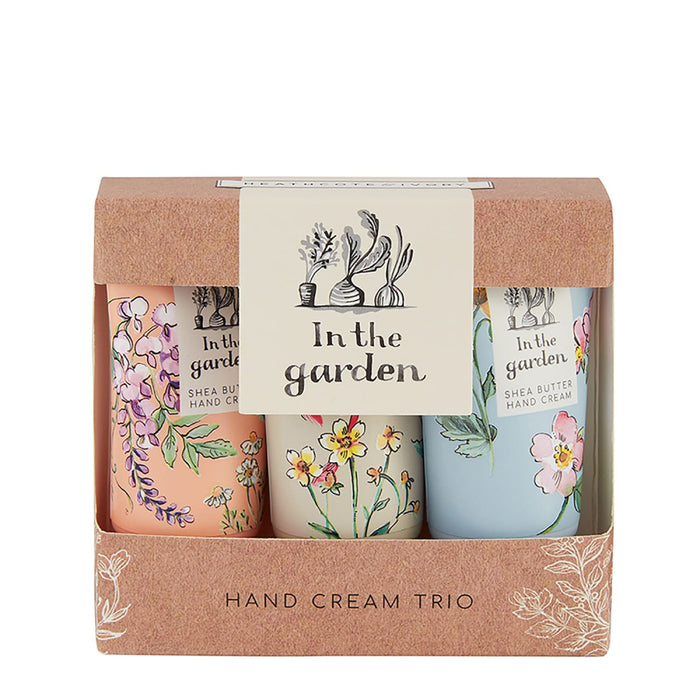 Heathcote & Ivory Hand Cream Trio - In the Garden