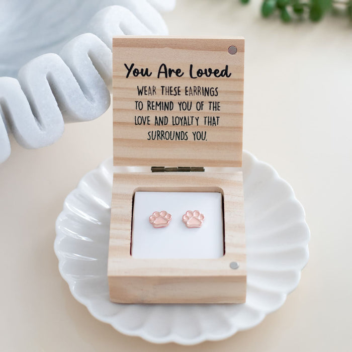 Heart & Soul Earrings - Dog