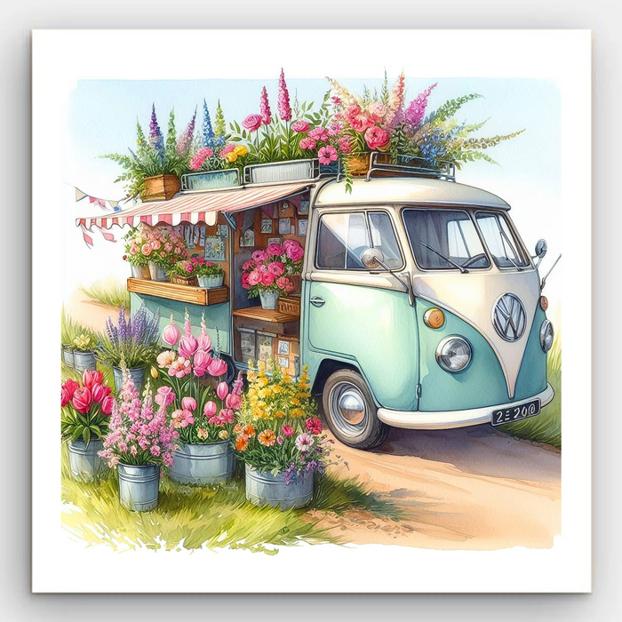 Camper Van Card