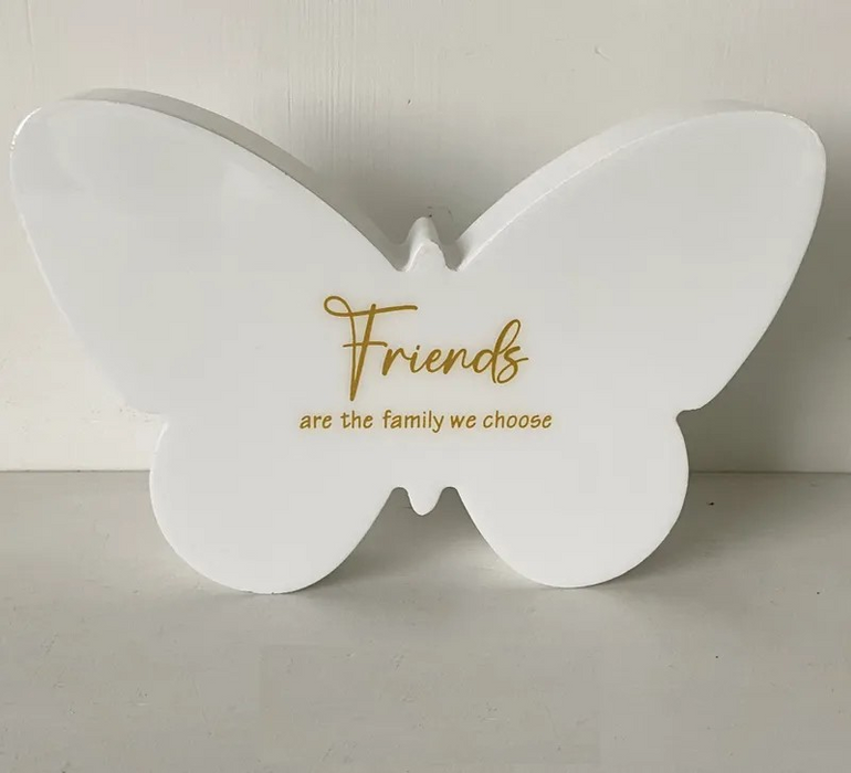 Majestic Butterfly Plaque - Friends