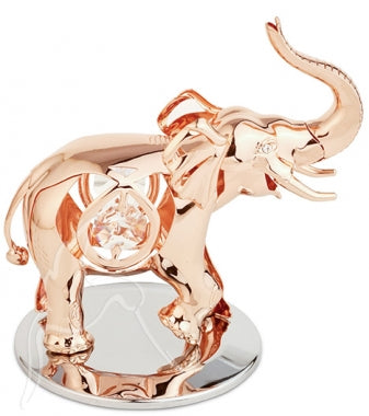 Crystocraft Lucky Elephant - Rose Gold