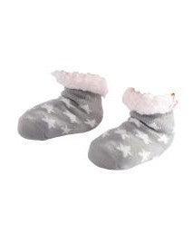 Nuzzles - Boys Star (Grey) - Toddler (6-24mths)