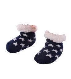 Nuzzles - Boys Star (Navy) - Toddler (6-24mths)