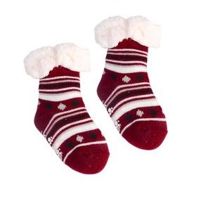 Nuzzles - Boys Stripes (Burgundy) - Toddler (6-24mths)