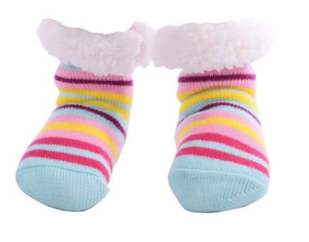 Nuzzles - Fun Stripe (Light Blue) - Toddler (6-24mths)