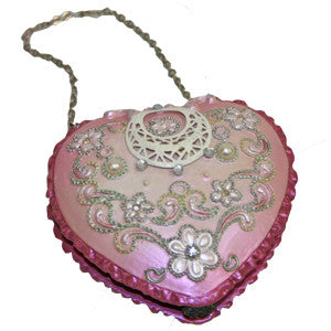 Heart Trinket Box - Pink