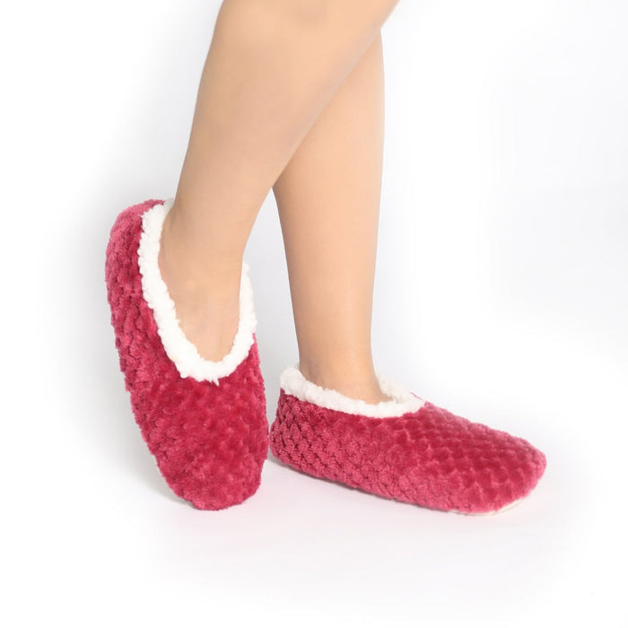 SnuggUps Women's Soft Petal (Burgundy) - Various Sizes