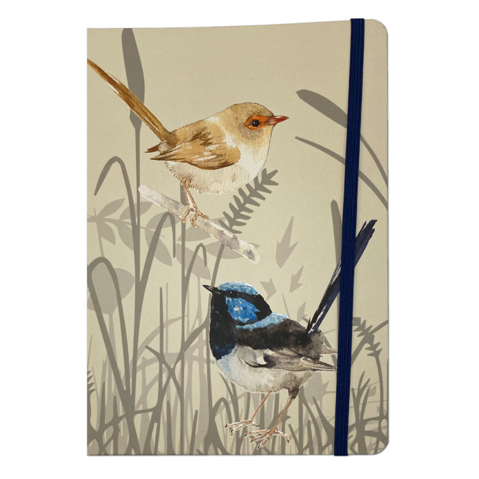 Grasslands Blue Wren Notebook