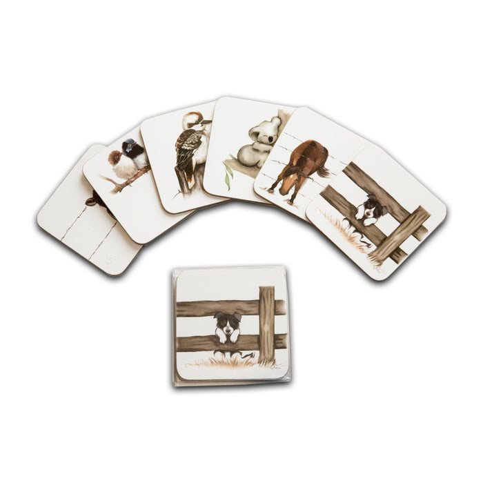 Fig Hill Farm Coasters - Set/6