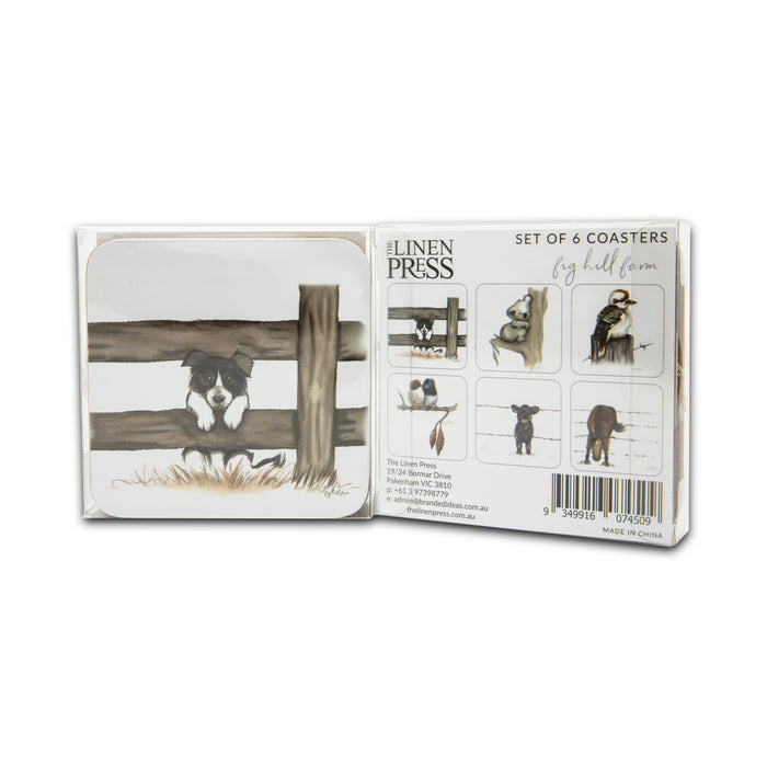 Fig Hill Farm Coasters - Set/6