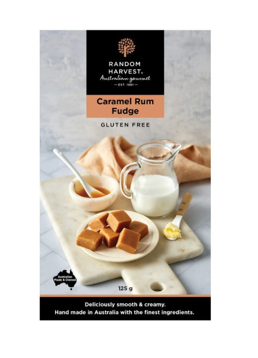 Random Harvest Caramel Rum Fudge - 125g