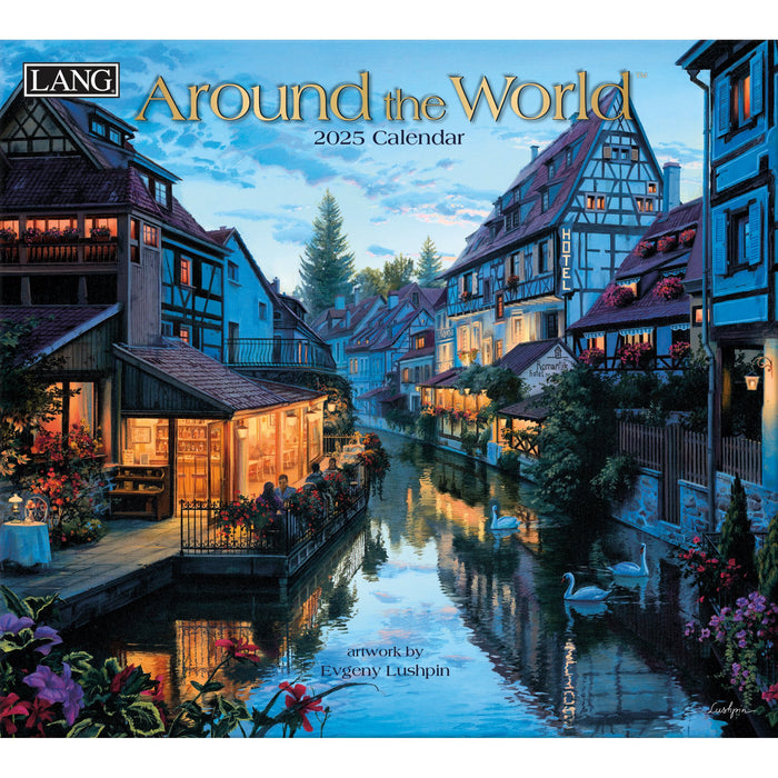 Calendar LANG 2025 - Around The World