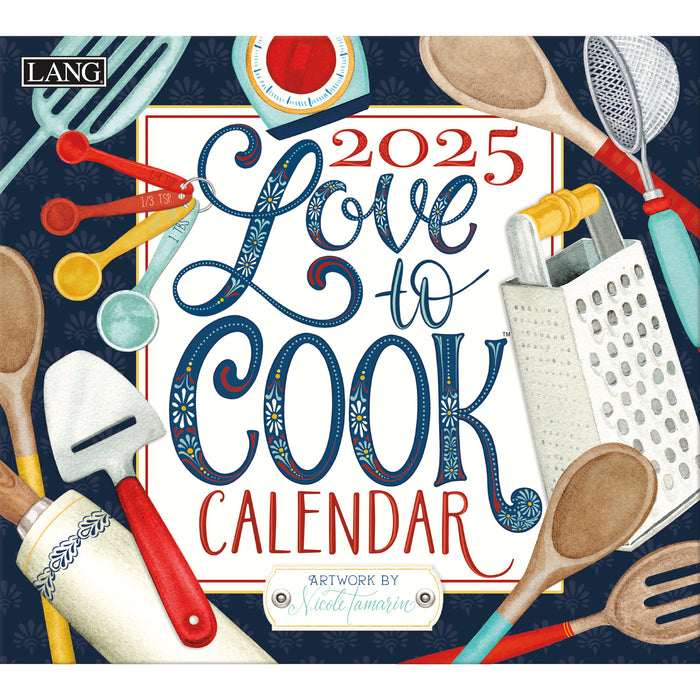 Calendar LANG 2025 - Love To Cook