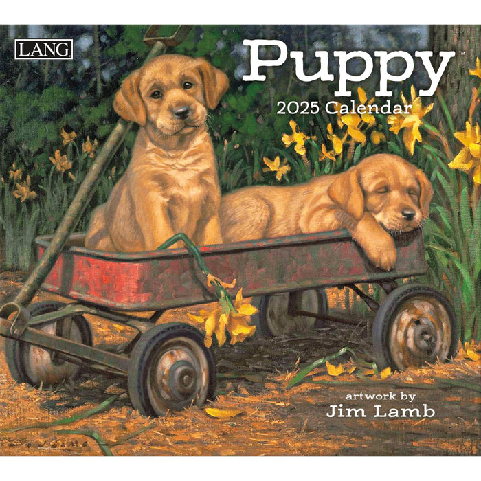 Calendar LANG 2025 - Puppy