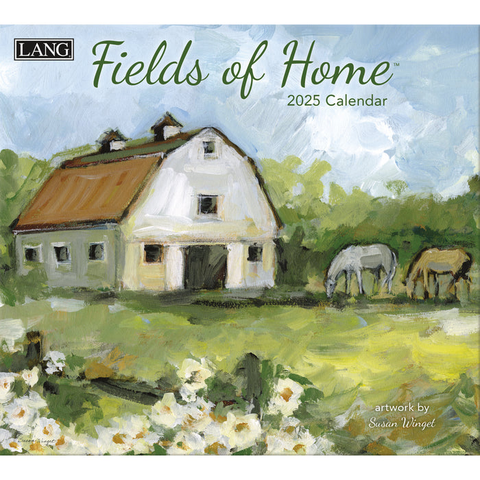 Calendar LANG 2025 - Fields Of Home