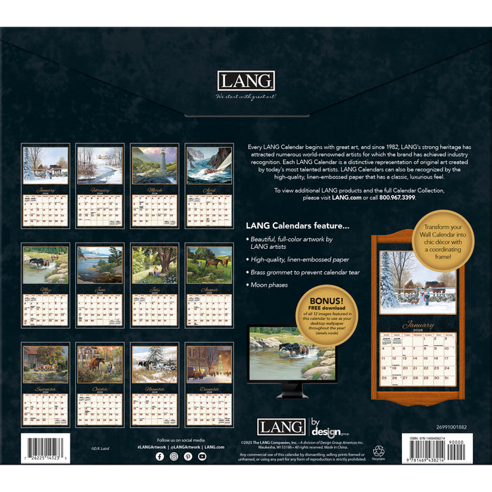 Calendar LANG 2026 - Treasured Times