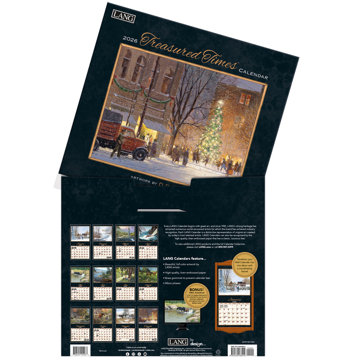 Calendar LANG 2026 - Treasured Times