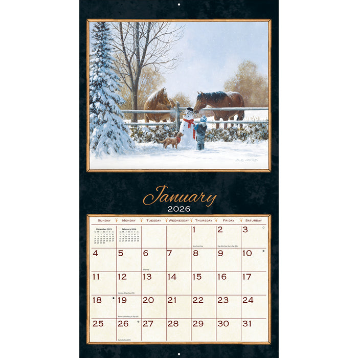 Calendar LANG 2026 - Treasured Times