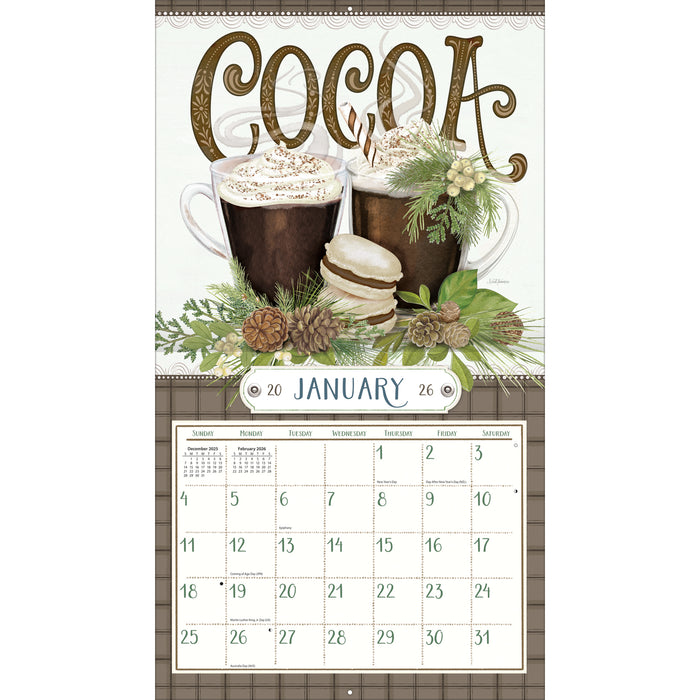 Calendar LANG 2026 - Love To Cook