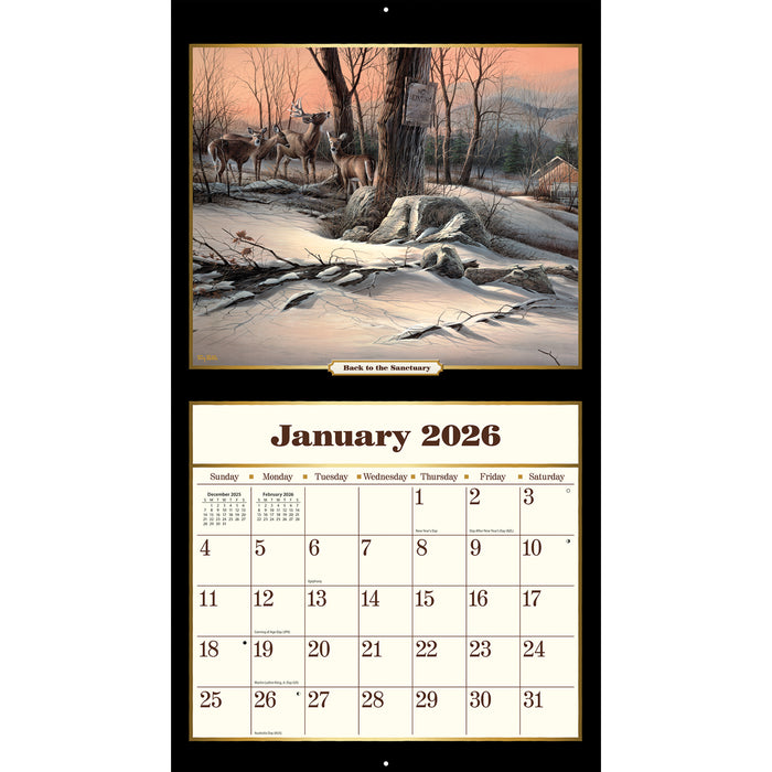 Calendar LANG 2026 - Terry Redlin