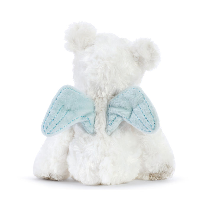 Guardian Angel Bear Rattle - Blue