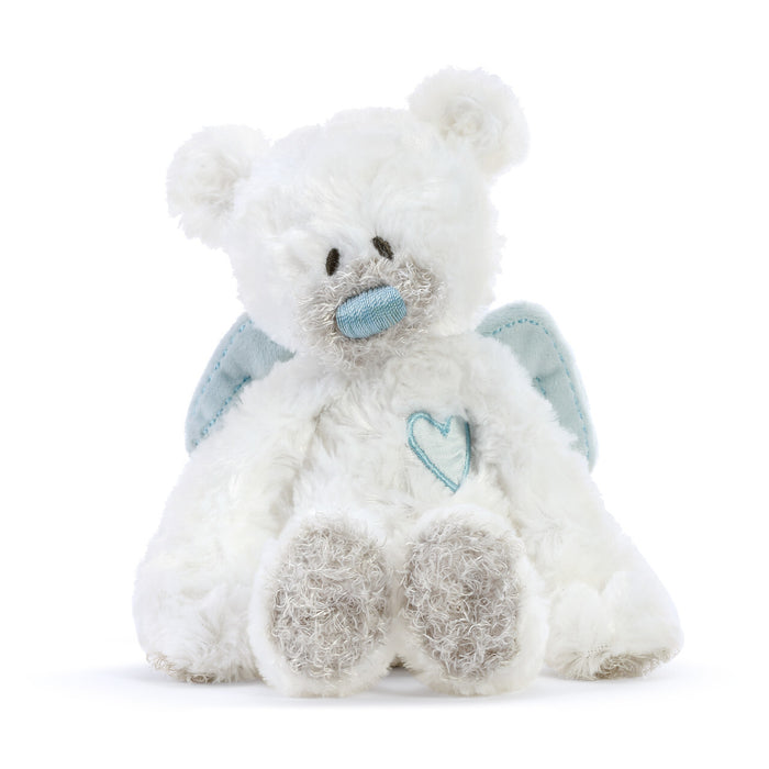 Guardian Angel Bear Rattle - Blue