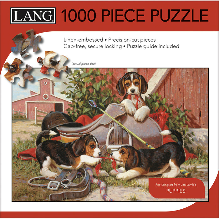 LANG 'Saddling Up' Jigsaw Puzzle - 1000 Piece
