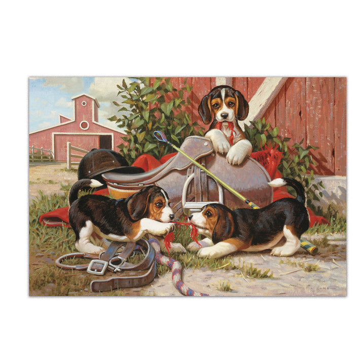 LANG 'Saddling Up' Jigsaw Puzzle - 1000 Piece