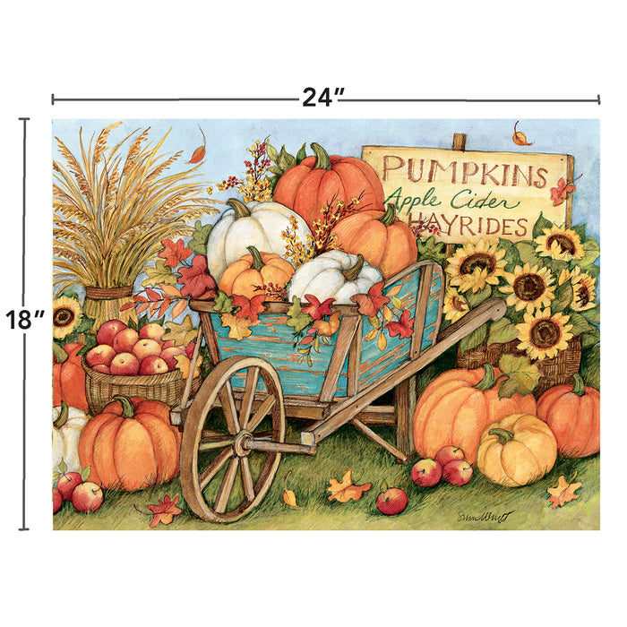 LANG 'Harvest Wheelbarrow' Jigsaw Puzzle - 500 Piece