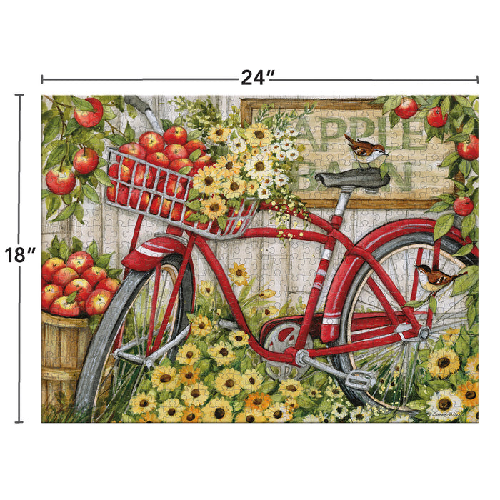 LANG 'Orchard Bicycle' Jigsaw Puzzle - 500 Piece