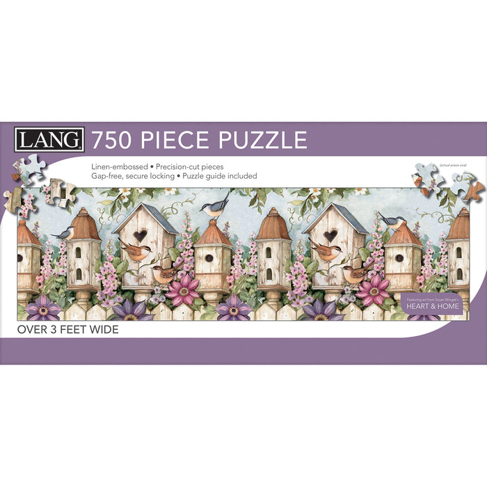 LANG 'Birdhouse Garden' Jigsaw Puzzle - 750 Piece