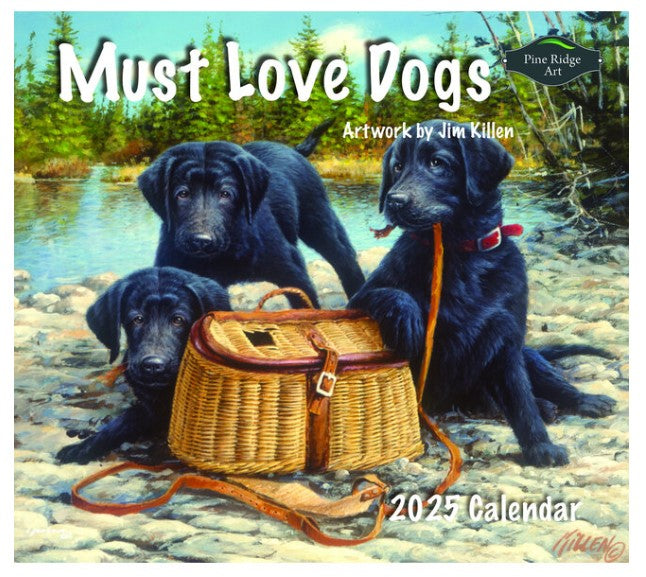 Calendar Pine Ridge 2025 - Must Love Dogs