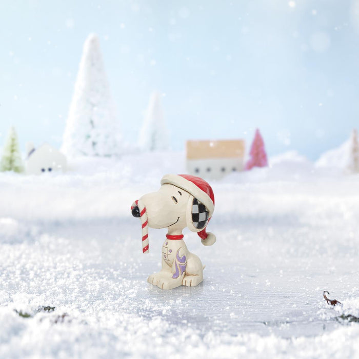 Peanuts by Jim Shore - Snoopy with Candy Cane