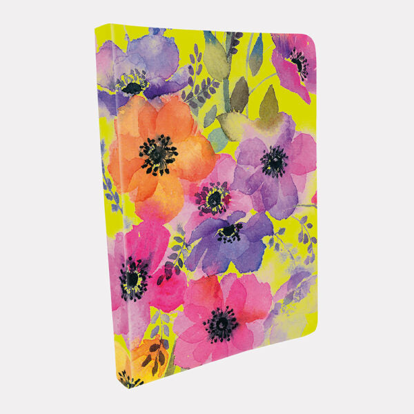 Anemones A6 Pocket Notebook - Asst