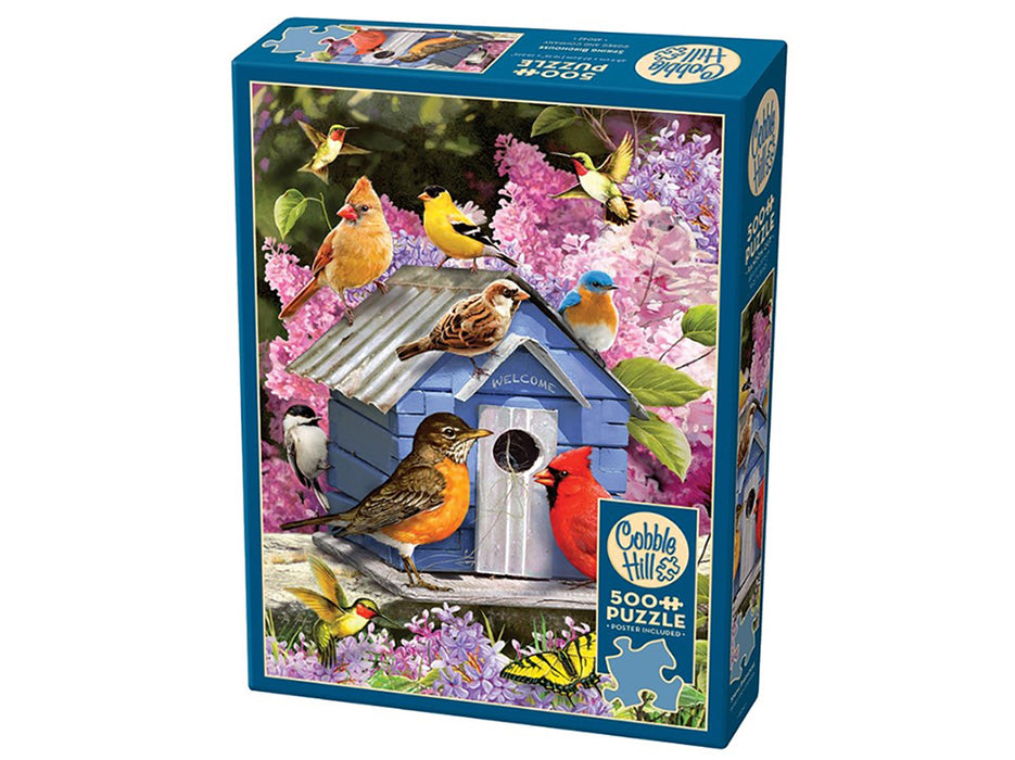 Cobble Hill 'Spring Birdhouse' Jigsaw Puzzle - 500 Piece
