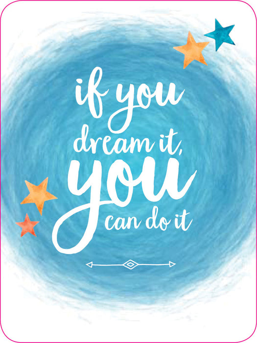 Believe You Can - 24 Inspirational Affirmation Cards