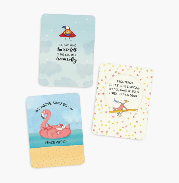 A Little Box of Cheeps & Chirps - 24 Twigseeds Affirmation Cards