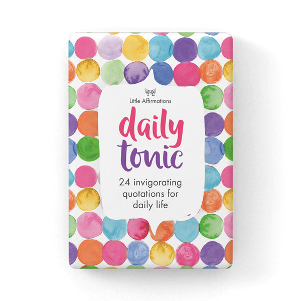 Daily Tonic - 24 Inspirational Affirmation Cards