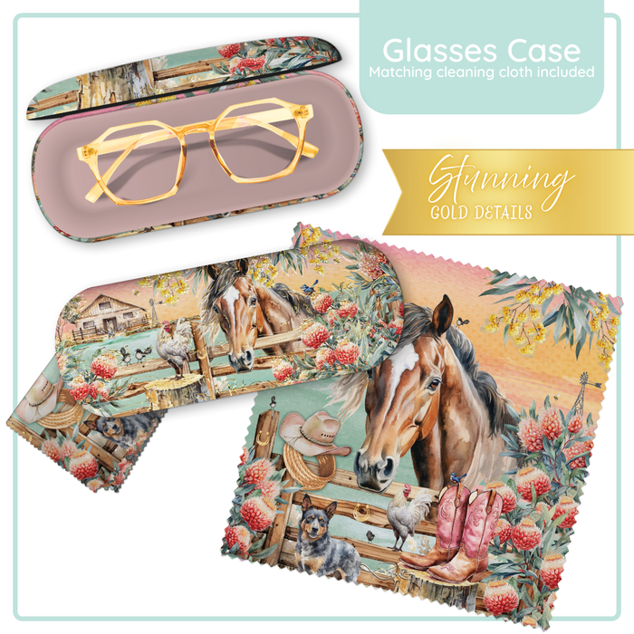 Glasses Case - Country Dusk