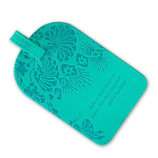 Turquoise Twist - Luggage Tag