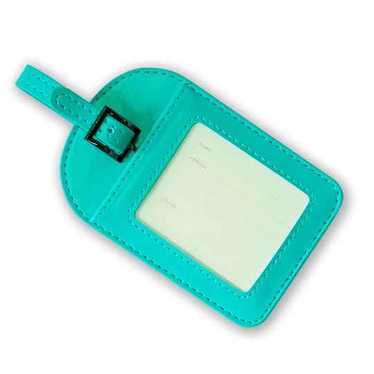 Turquoise Twist - Luggage Tag