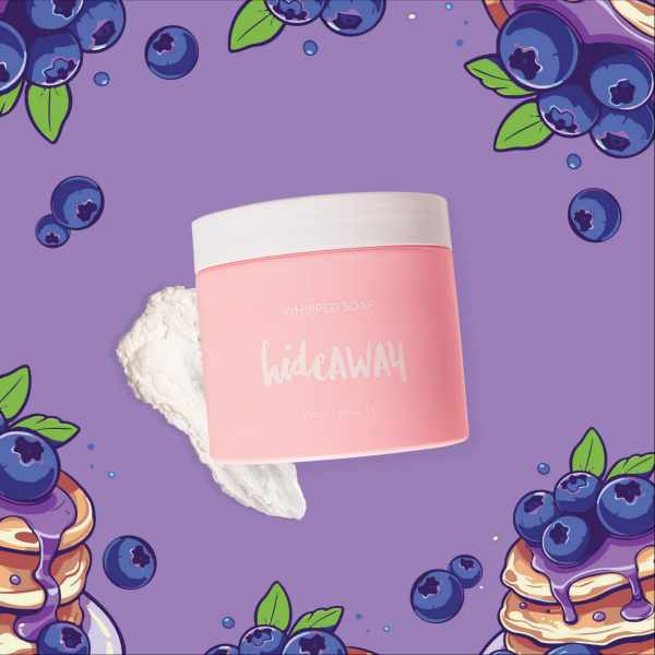 hideAWAY Whipped Soap - Blueberry Delight