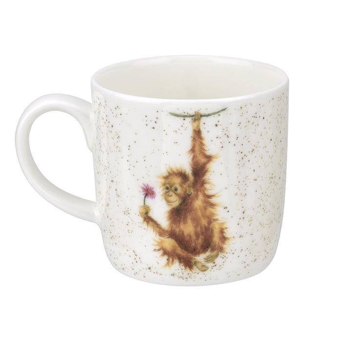 Wrendale Designs - 'Orangutangle' Orangutan Mug