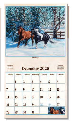 Calendar Pine Ridge 2025 - Hoof Beats