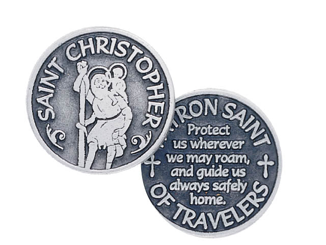 St Christopher Pocket Token